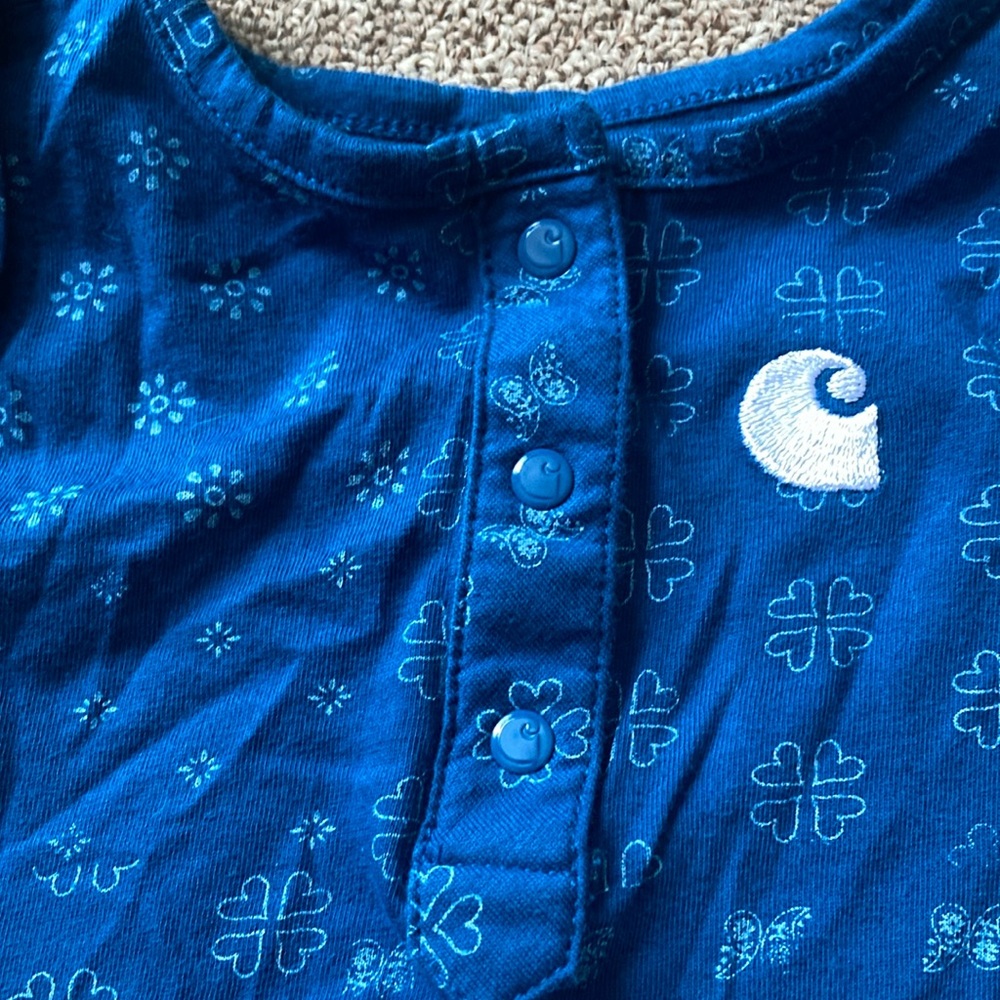 ❤️Carhartt Blue Baby Romper - Picture 5 of 7